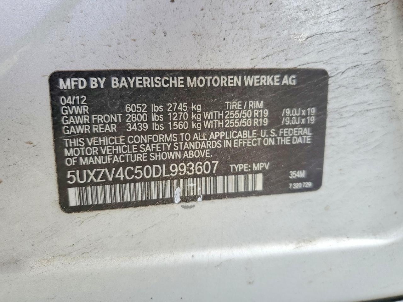 2013 BMW X5 xDrive35I - zdjęcie 13