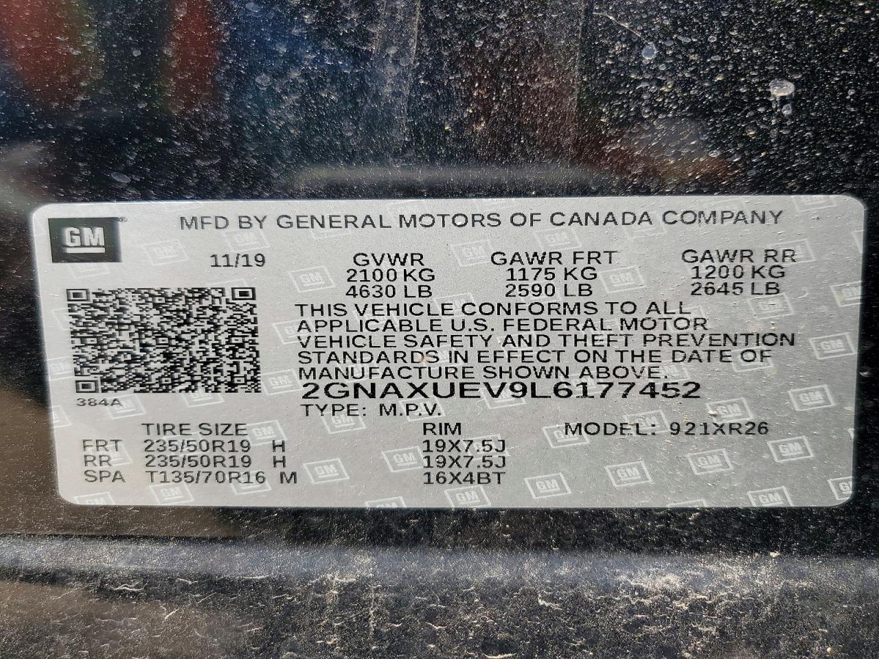 2020 Chevrolet Equinox Lt - zdjęcie 14