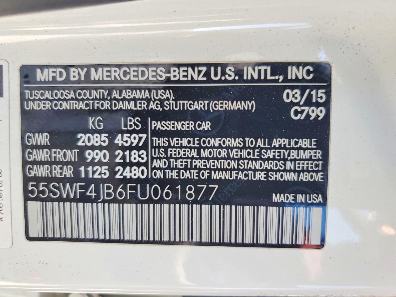 2015 Mercedes-Benz C 300 - zdjęcie 12