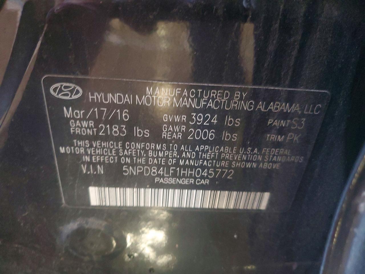 2017 Hyundai Elantra Se - zdjęcie 12