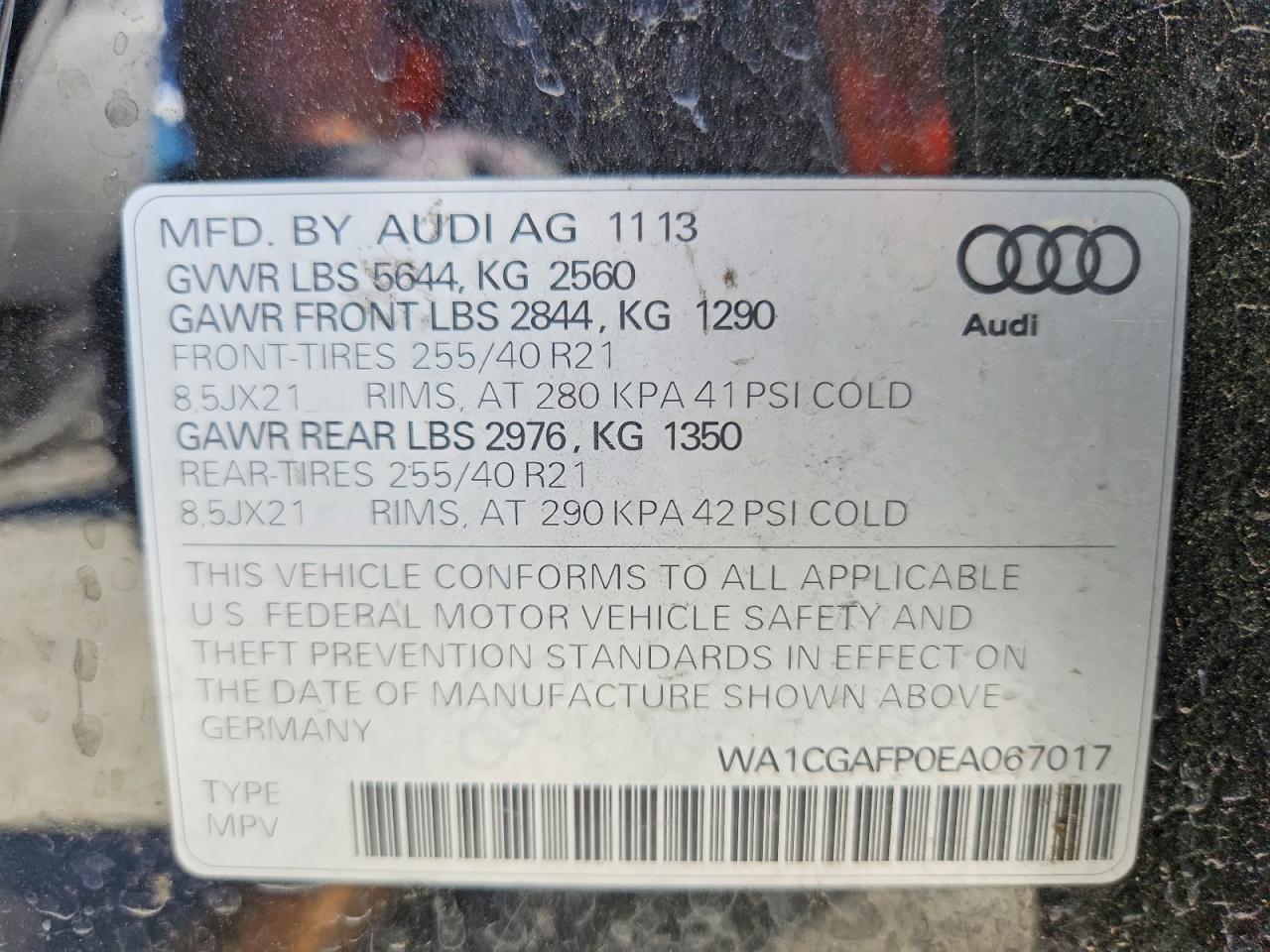 2014 Audi Sq5 Premium Plus - zdjęcie 13