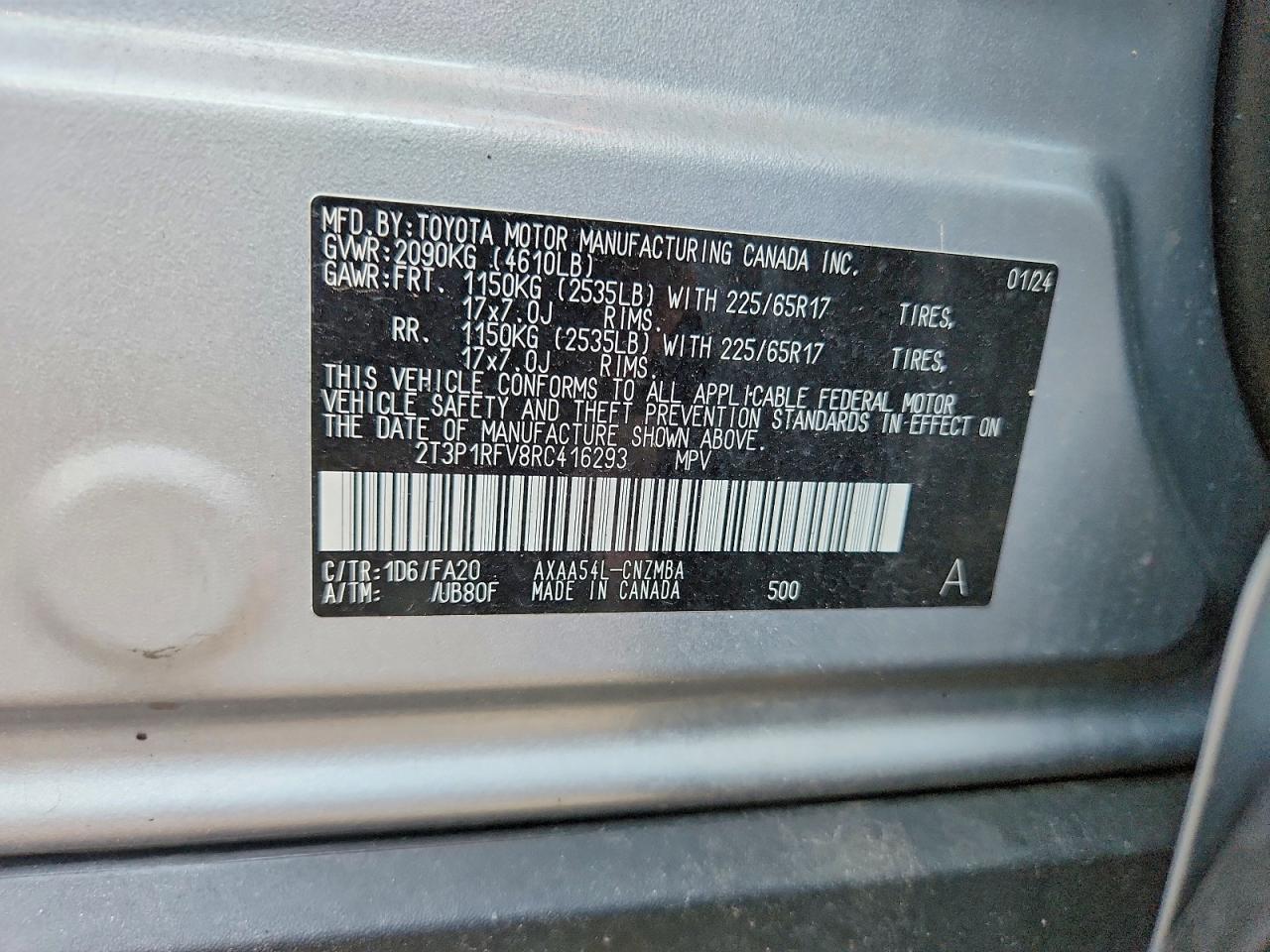 2024 Toyota Rav4 Xle - zdjęcie 13
