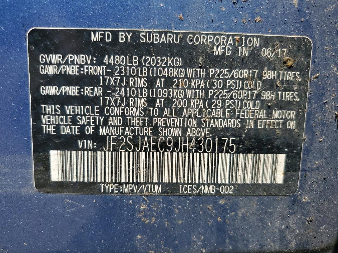 2018 Subaru Forester 2.5I Premium - zdjęcie 13