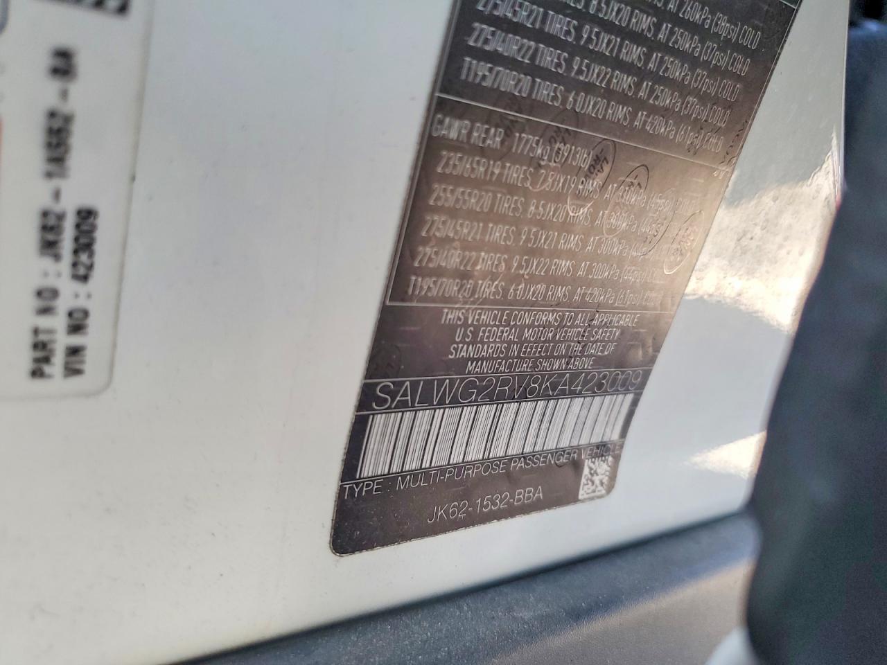 2019 Land Rover Range Rover Sport Se - zdjęcie 13