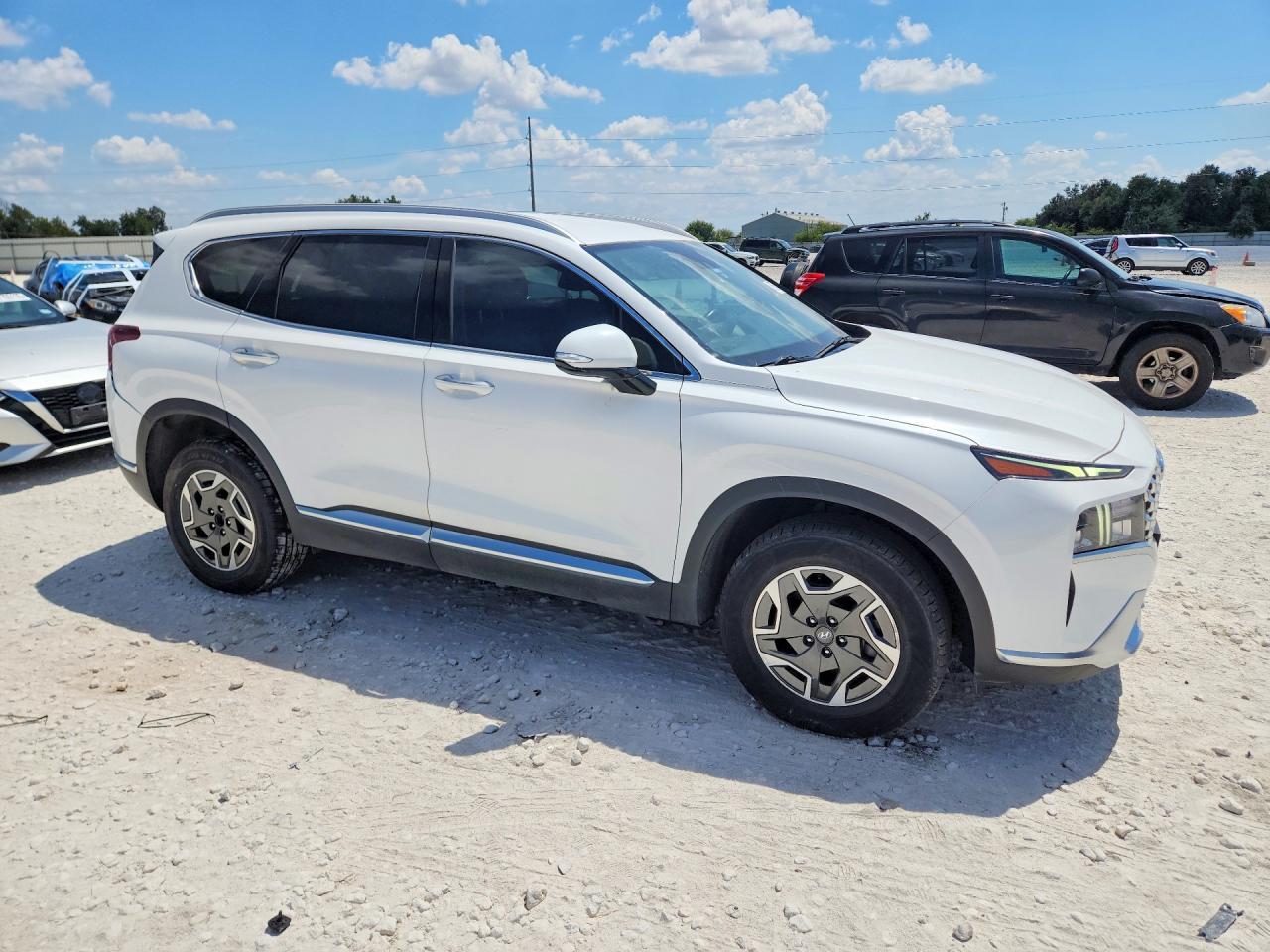 2022 Hyundai Santa Fe Blue - zdjęcie 4