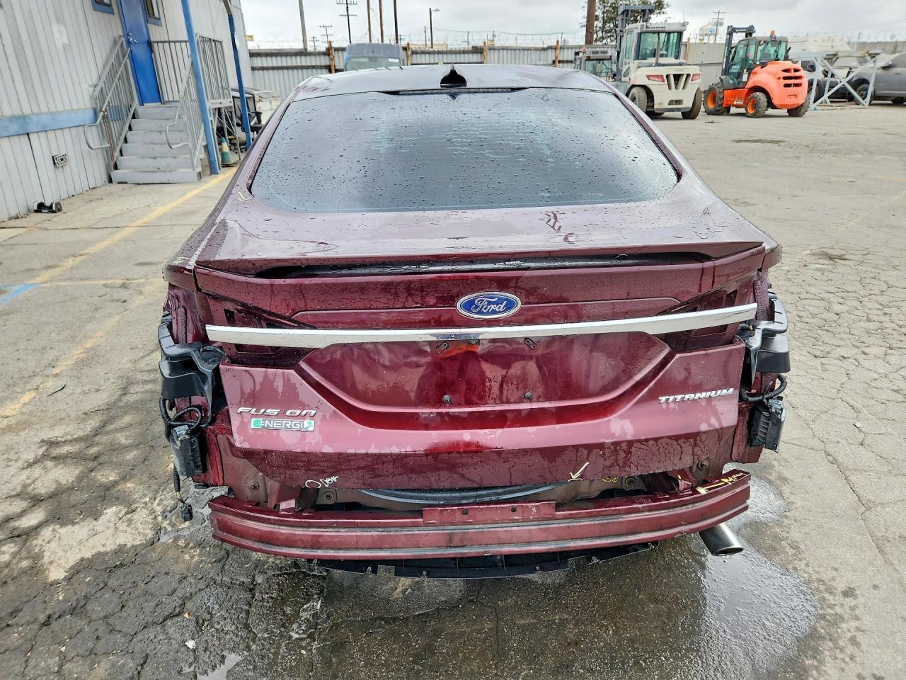 2017 Ford Fusion Titanium Phev - zdjęcie 6