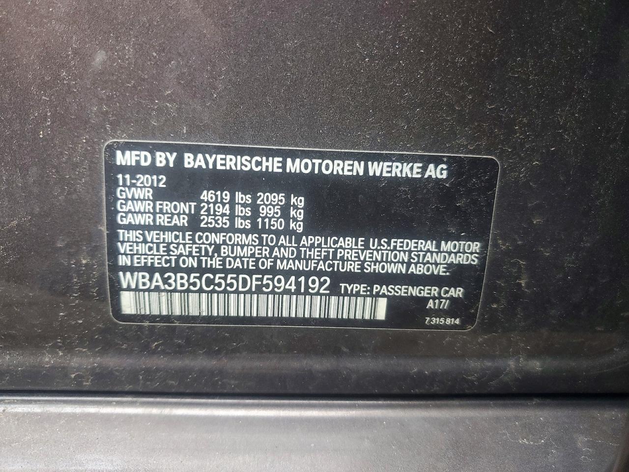 2013 BMW 328 Xi Sulev - zdjęcie 12