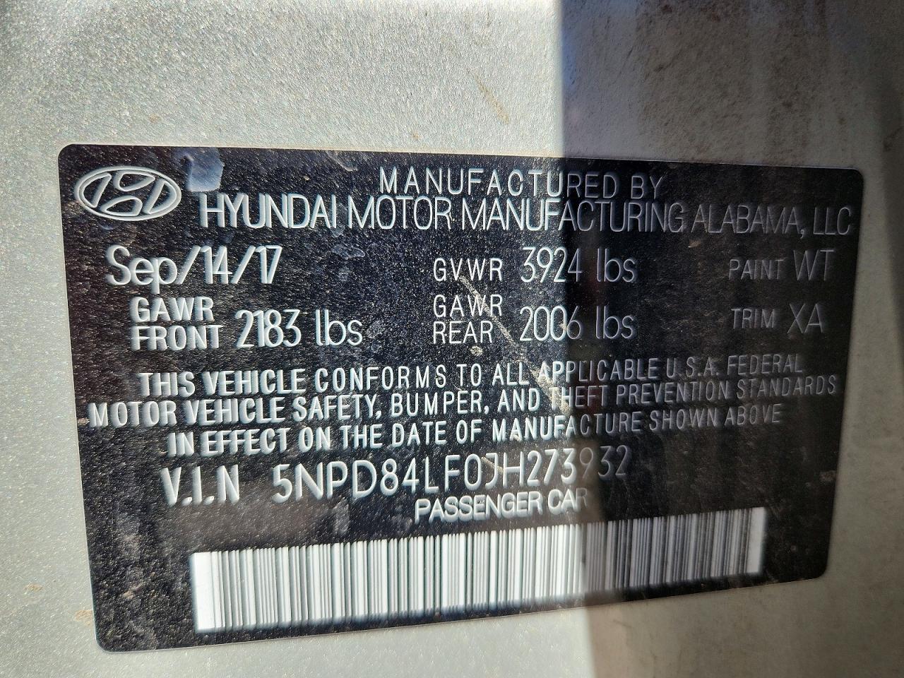2018 Hyundai Elantra Value Edition - zdjęcie 12