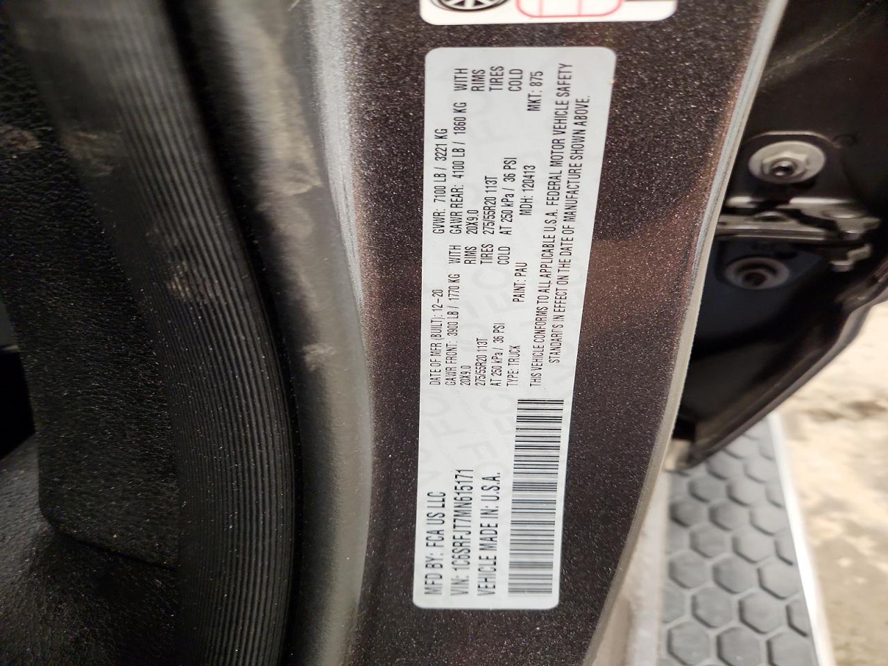2021 Ram 1500 Laramie - zdjęcie 12