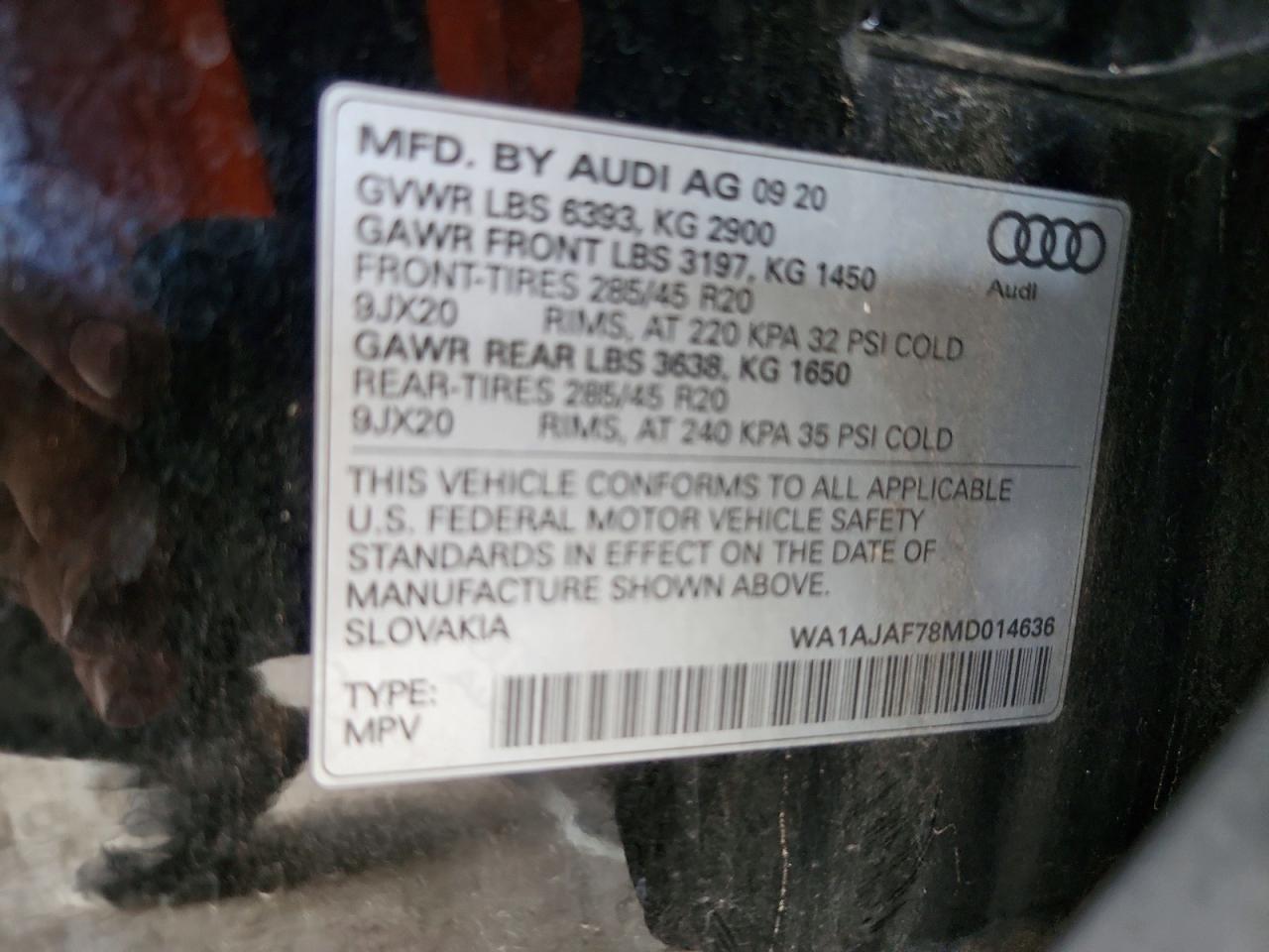 2021 Audi Q7 Premium - zdjęcie 13
