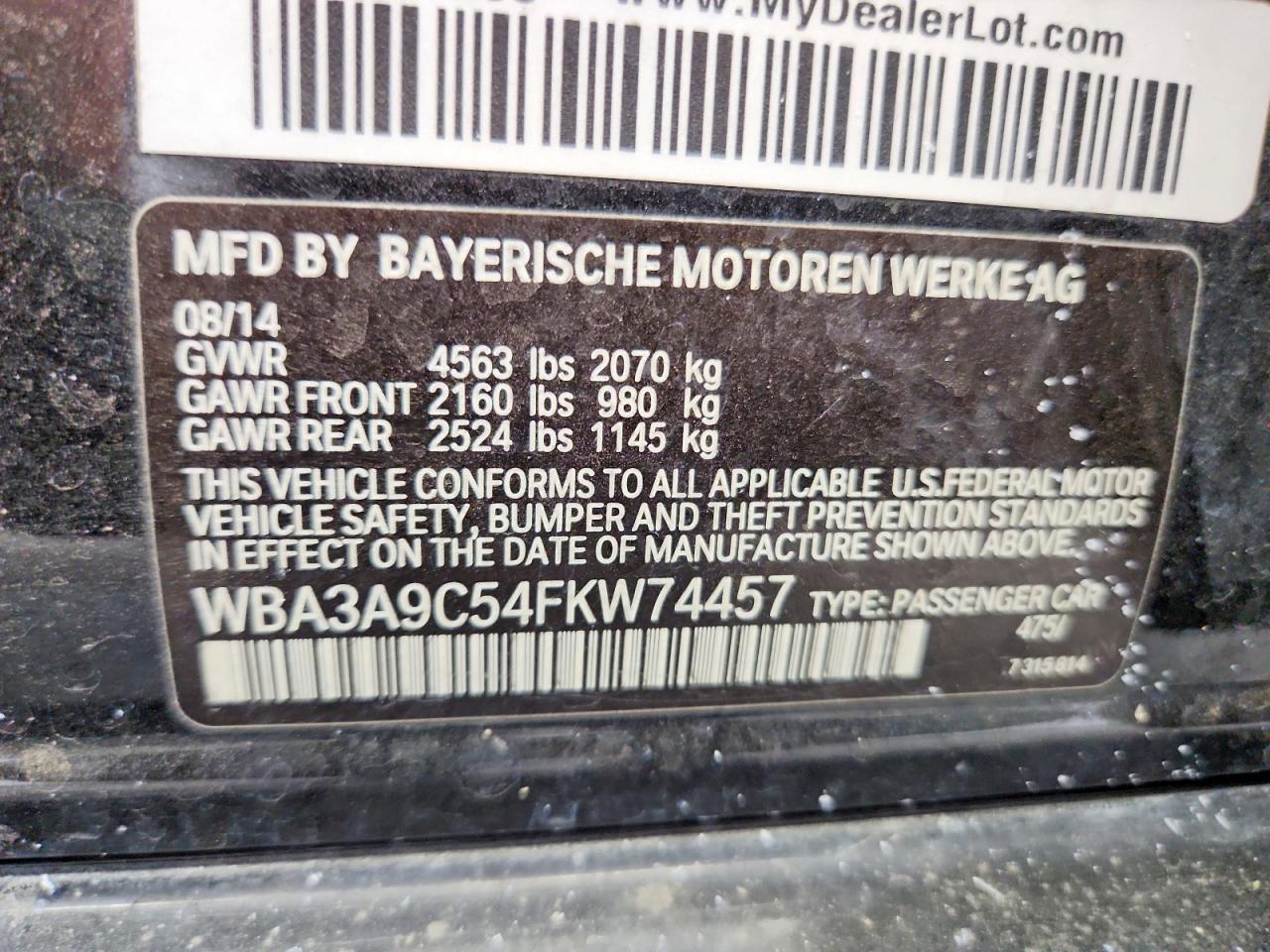2015 BMW 335 I - zdjęcie 13