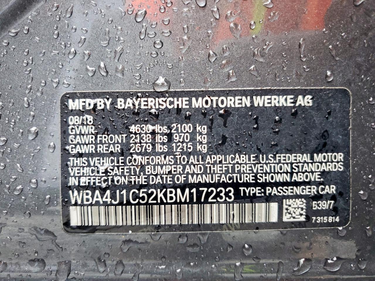 2019 BMW 430I Gran Coupe - zdjęcie 12