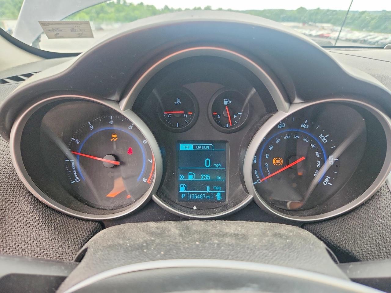 2014 Chevrolet Cruze Lt - zdjęcie 9