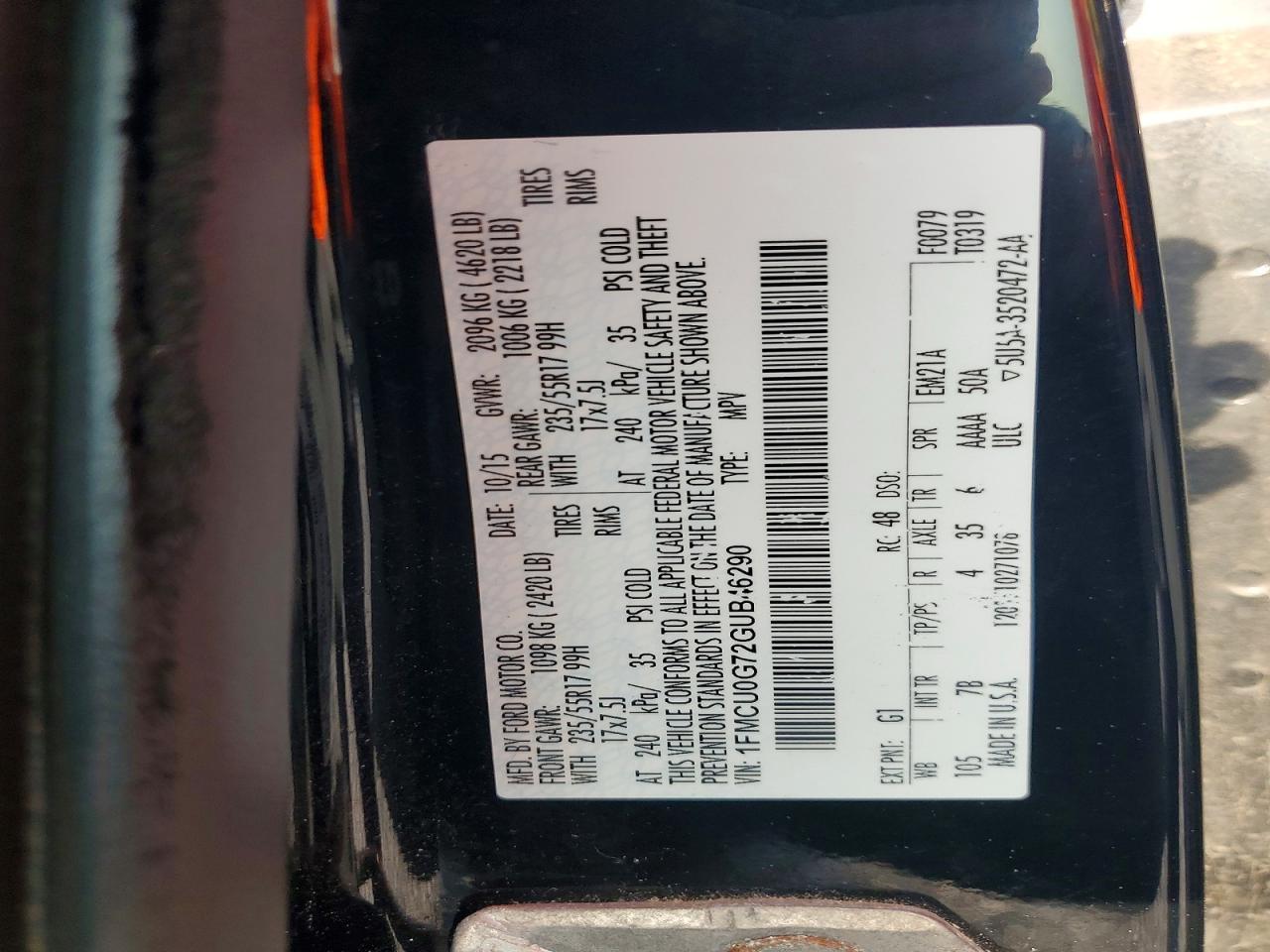 2016 Ford Escape Se - zdjęcie 14