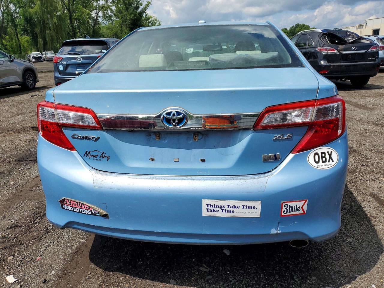 2013 Toyota Camry Hybrid Xle - zdjęcie 6