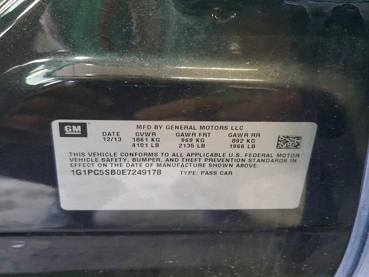 2014 Chevrolet Cruze - zdjęcie 12