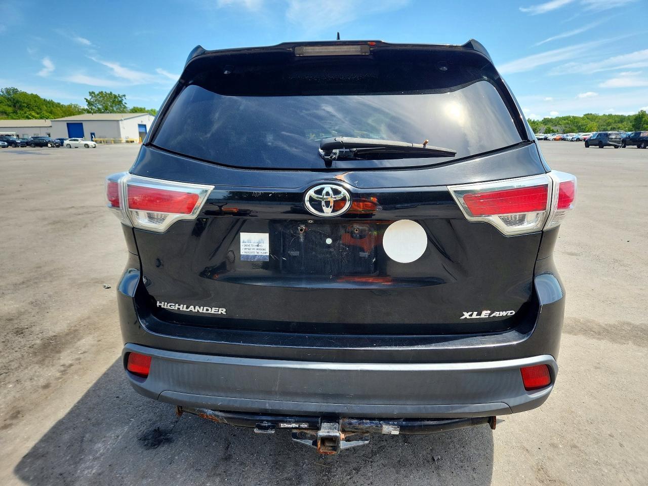 2014 Toyota Highlander Xle - zdjęcie 6