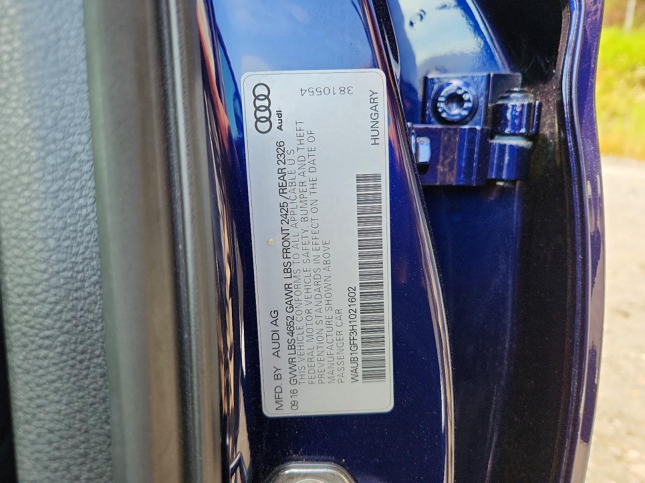 2017 Audi S3 Premium Plus - zdjęcie 12