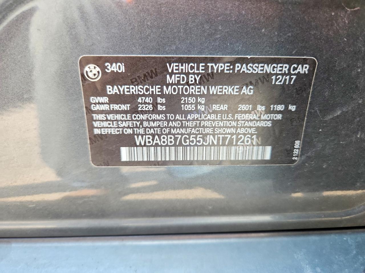 2018 BMW Seria 3 340i - zdjęcie 12