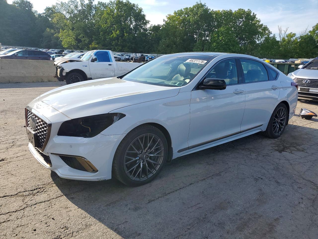 2019 Genesis G80 3.3T Sport - zdjęcie główne