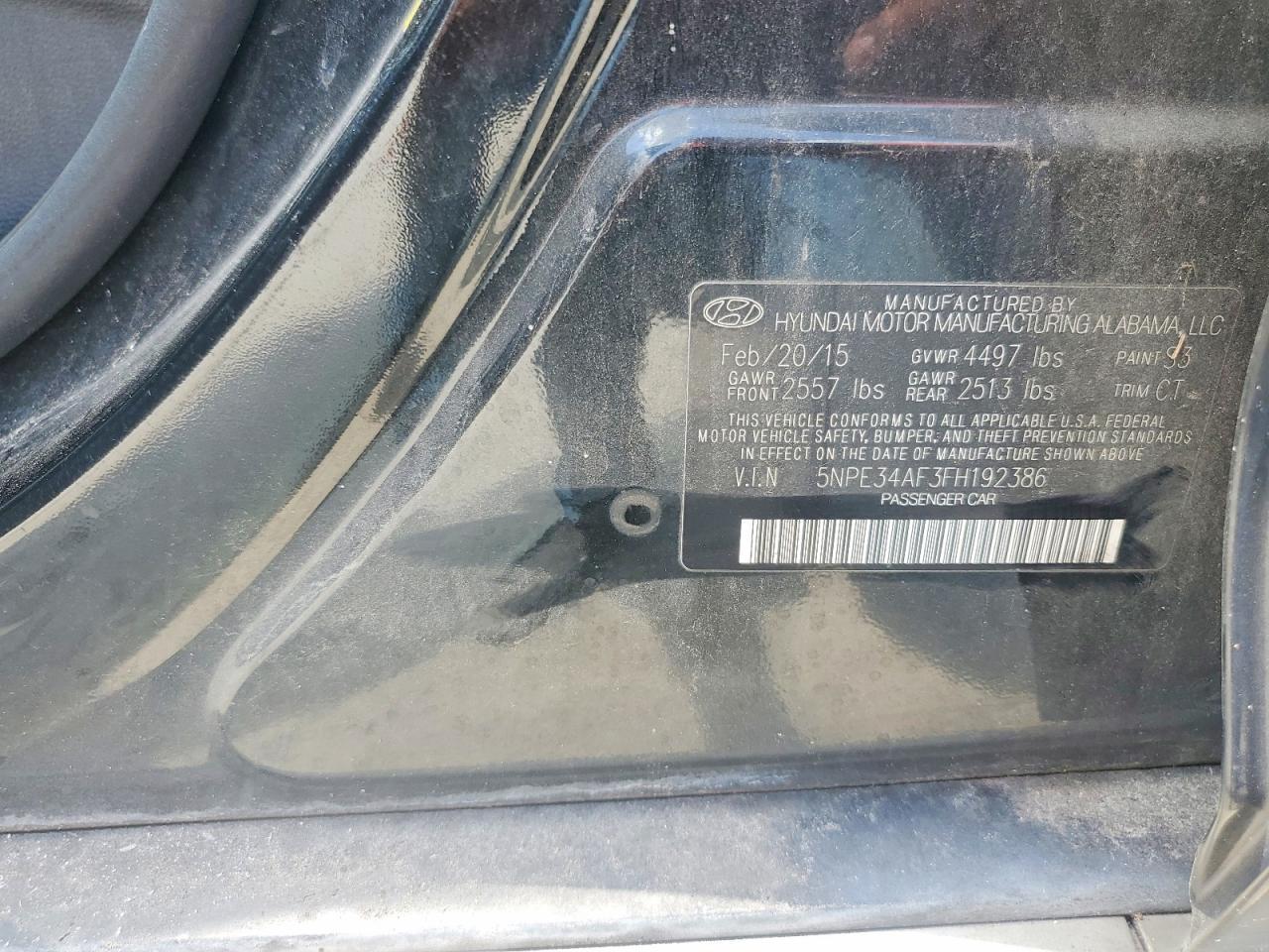 2015 Hyundai Sonata Sport - zdjęcie 14