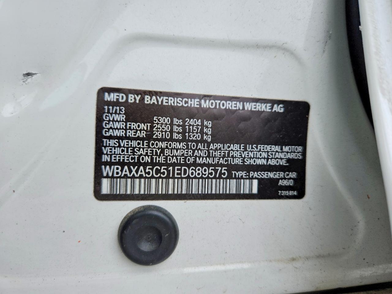 2014 BMW 535 D - zdjęcie 12