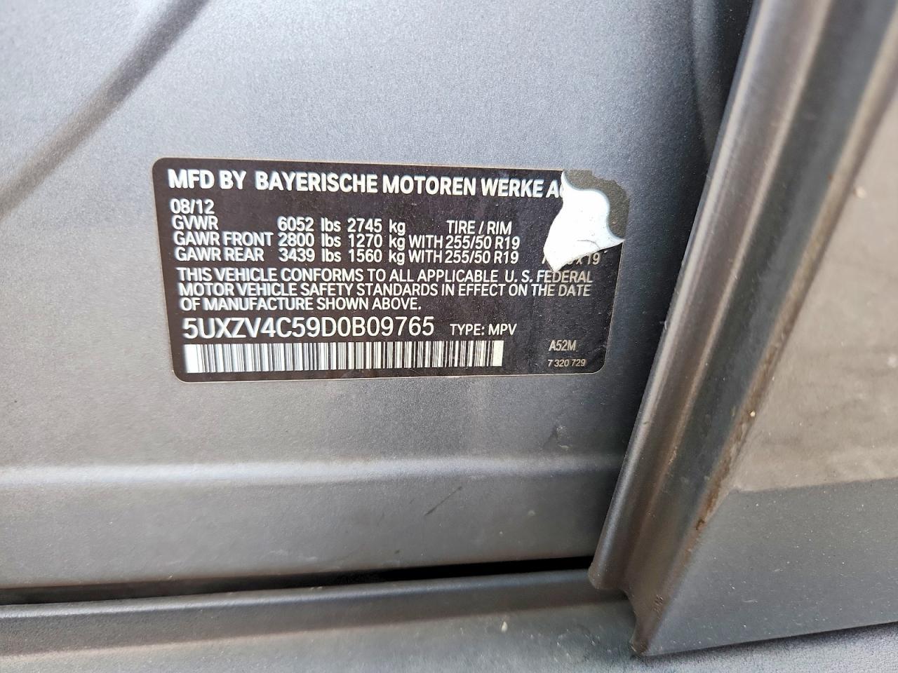 2013 BMW X5 xDrive35I - zdjęcie 12