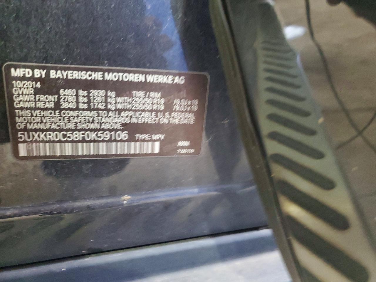 2015 BMW X5 xDrive35I - zdjęcie 12