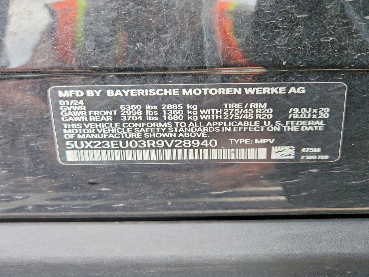2024 BMW X5 xDrive40I - zdjęcie 13