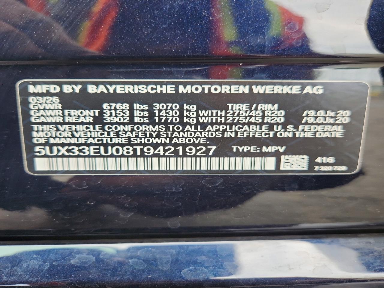 2026 BMW X5 M60I - zdjęcie 13