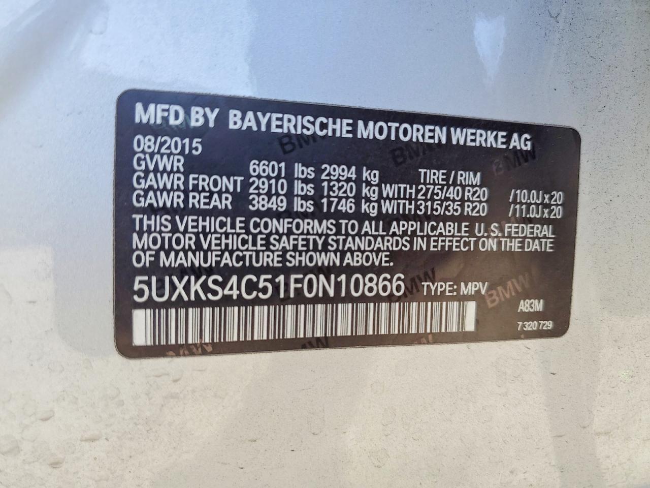2015 BMW X5 xDrive35D - zdjęcie 13