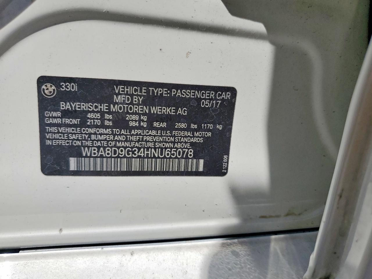 2017 BMW Seria 3 330i - zdjęcie 12