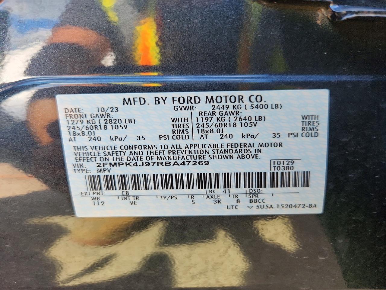 2024 Ford Edge Sel - zdjęcie 13