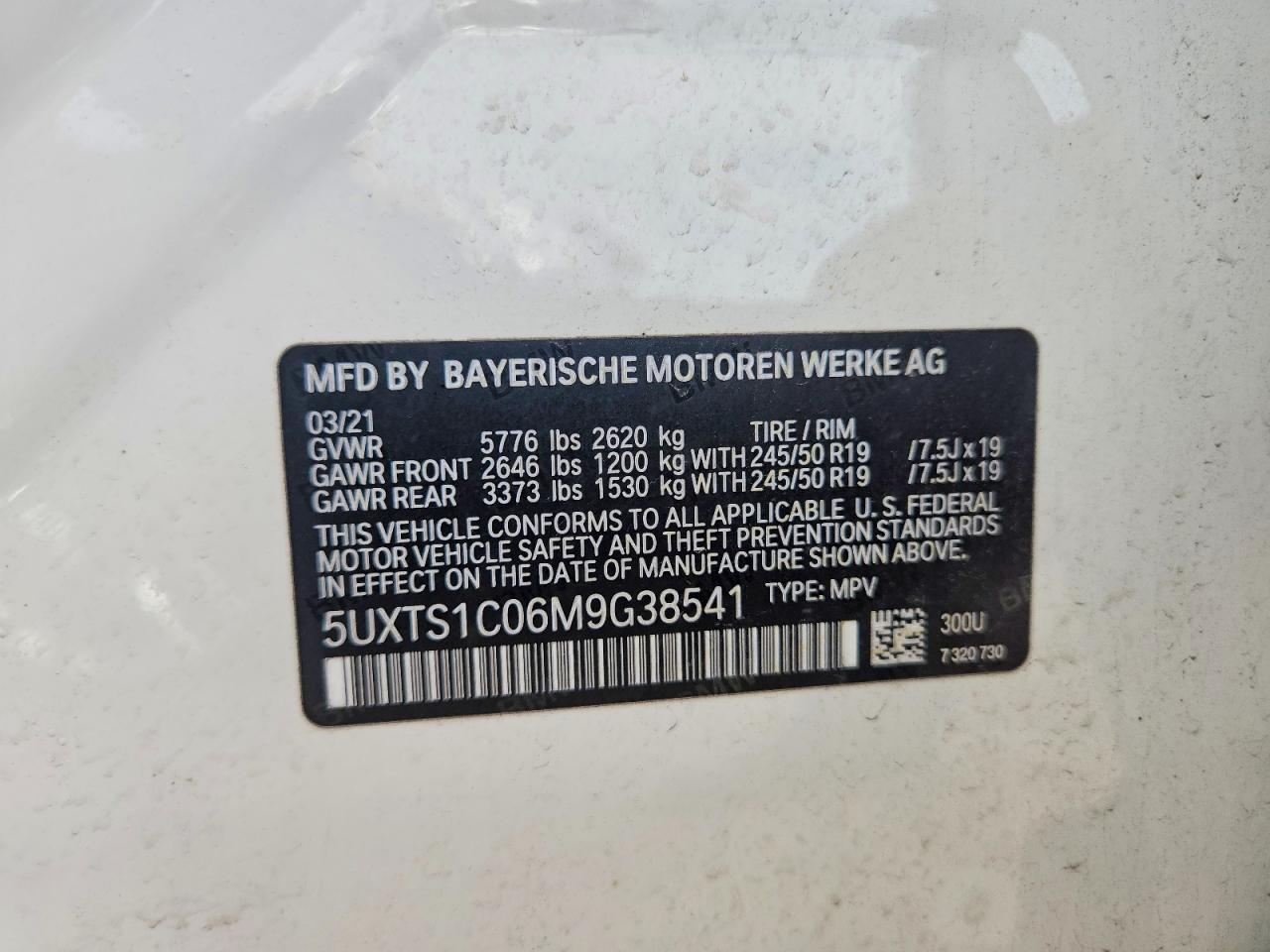 2021 BMW X3 xDrive30E - zdjęcie 12