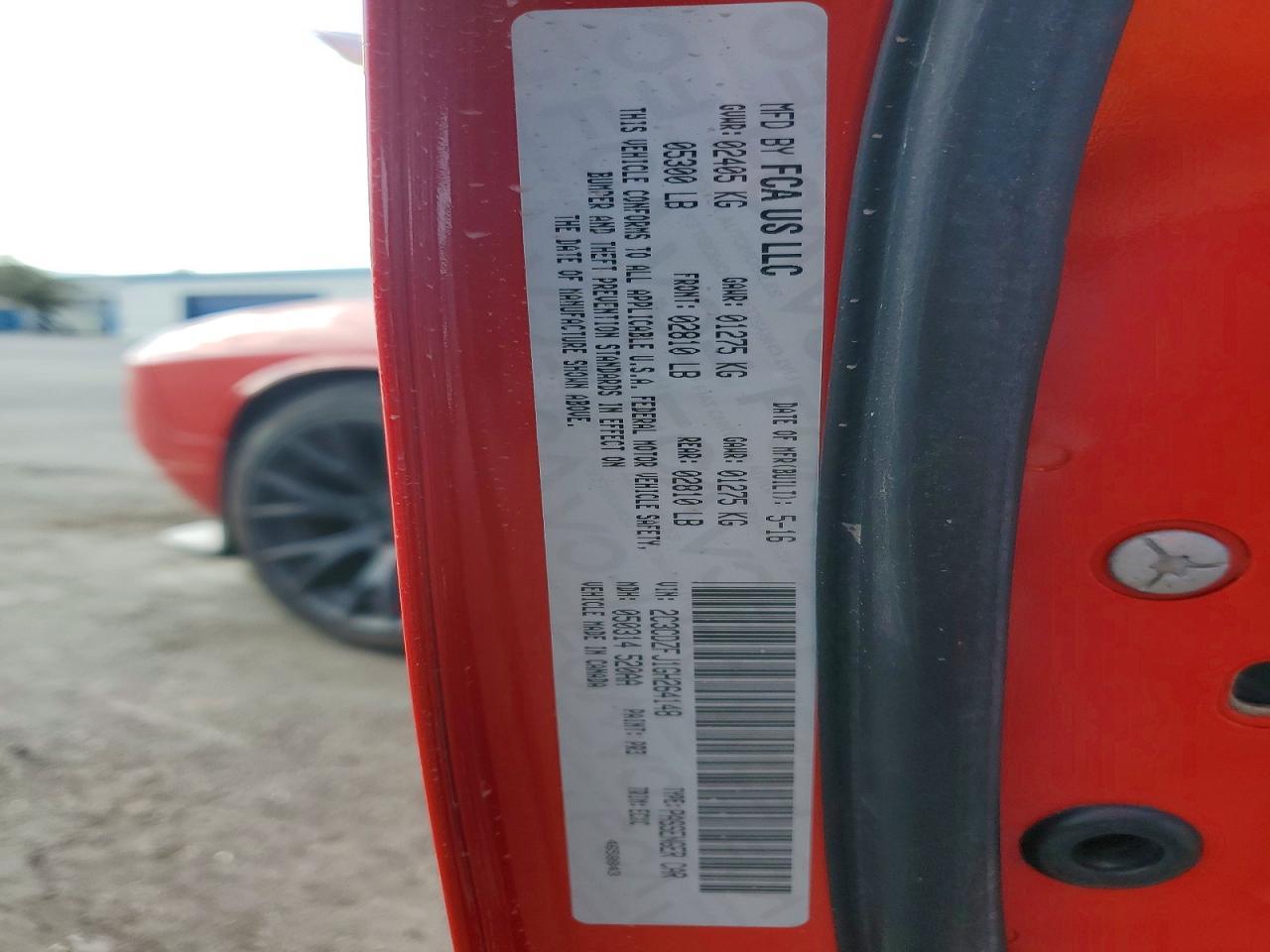 2016 Dodge Challenger R/T Scat Pack - zdjęcie 12