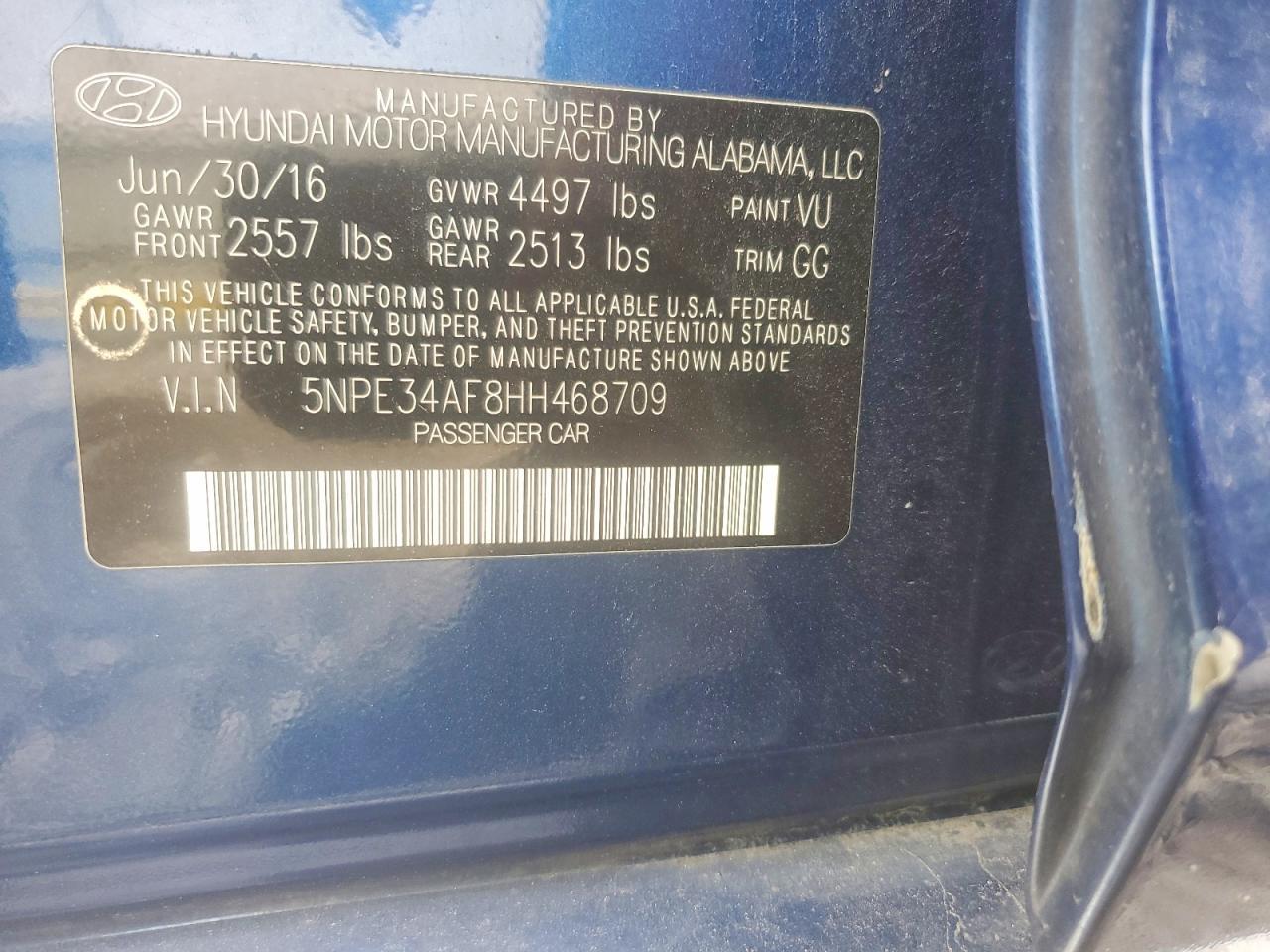 2017 Hyundai Sonata Sport - zdjęcie 12