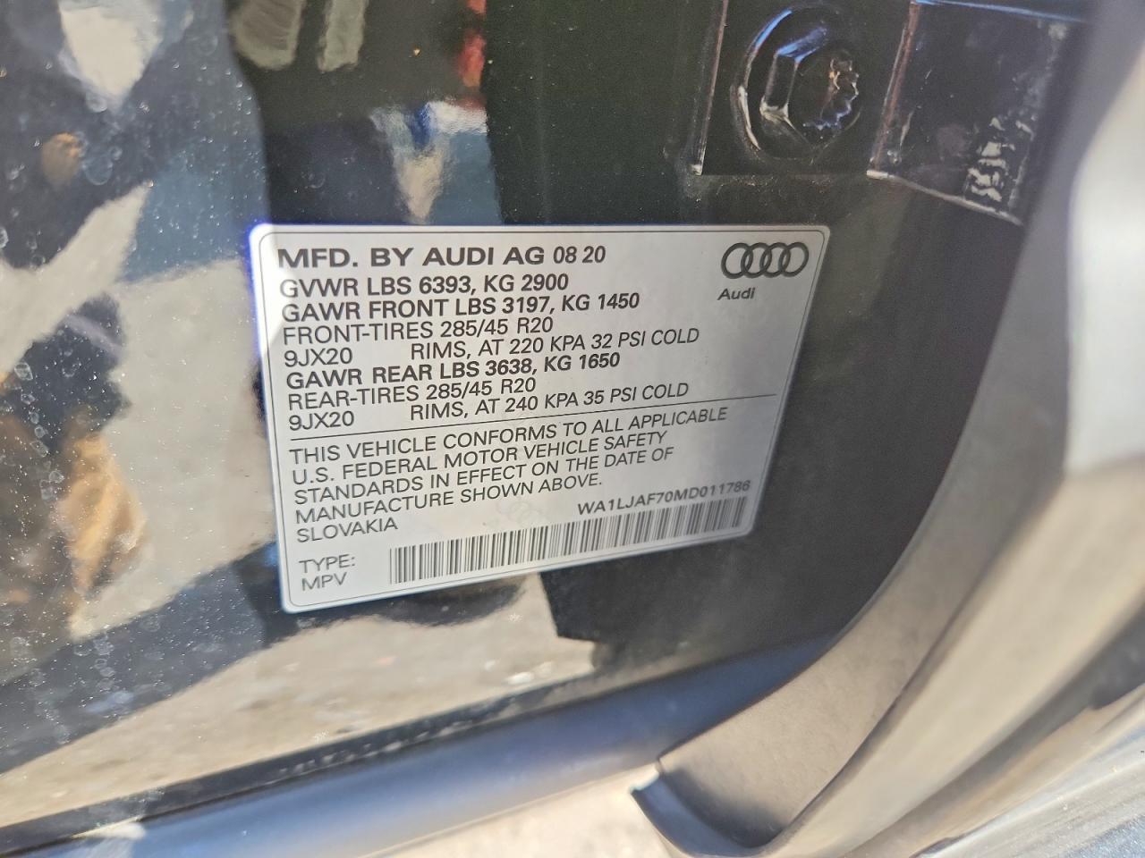 2021 Audi Q7 Premium Plus - zdjęcie 13