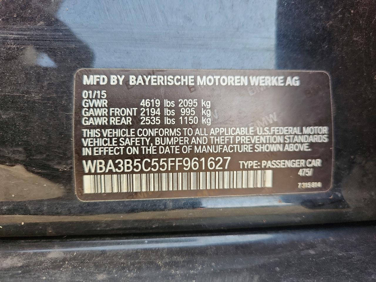 2015 BMW 328 Xi Sulev - zdjęcie 12