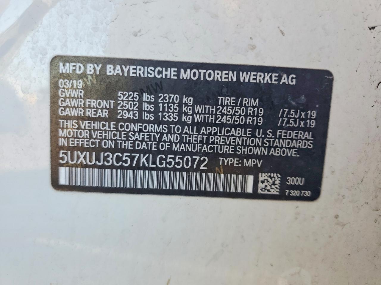 2019 BMW X4 xDrive30I - zdjęcie 13