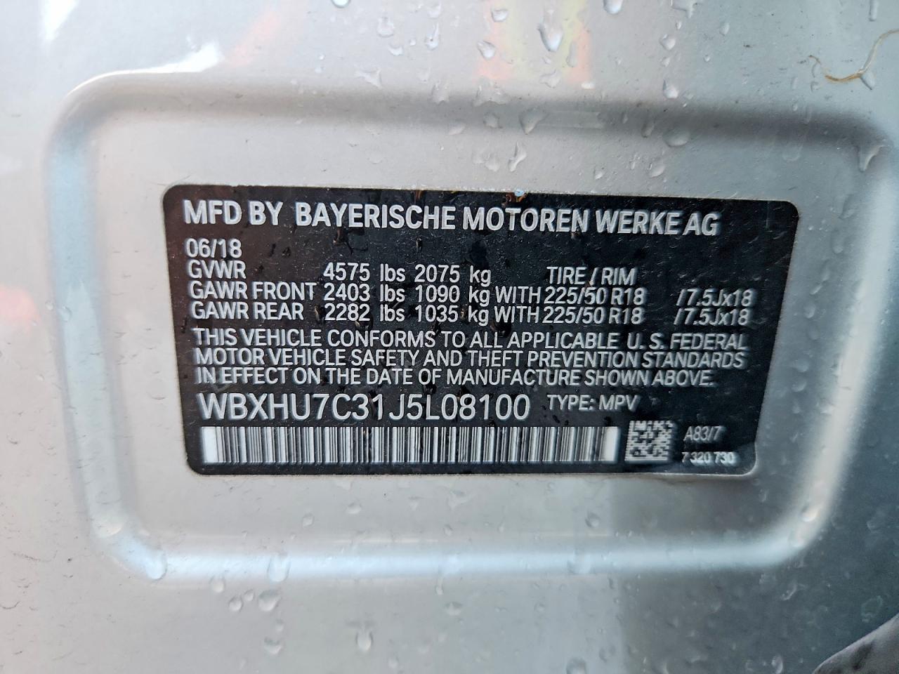 2018 BMW X1 Sdrive28I - zdjęcie 13