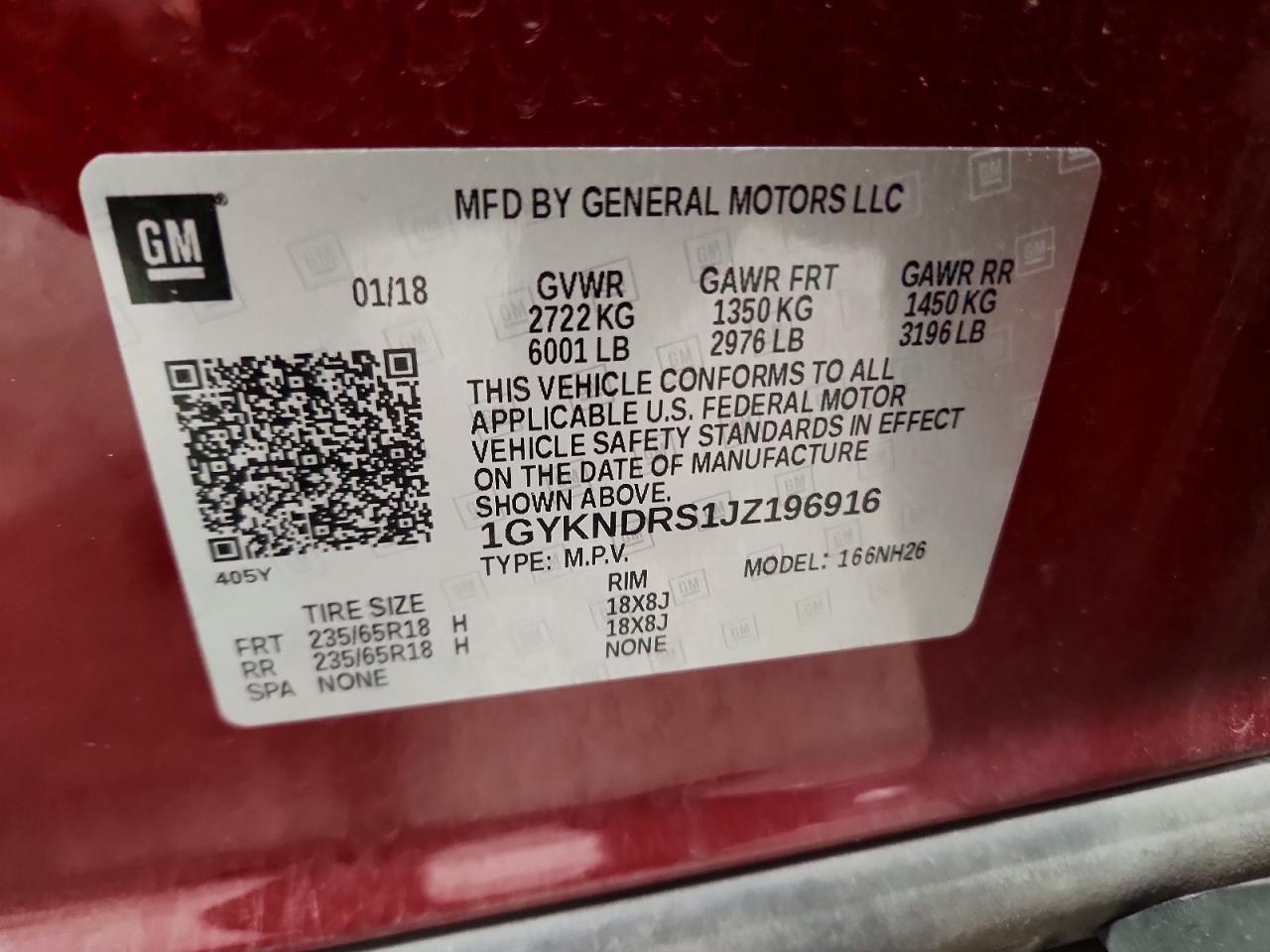 2018 Cadillac Xt5 Luxury - zdjęcie 13