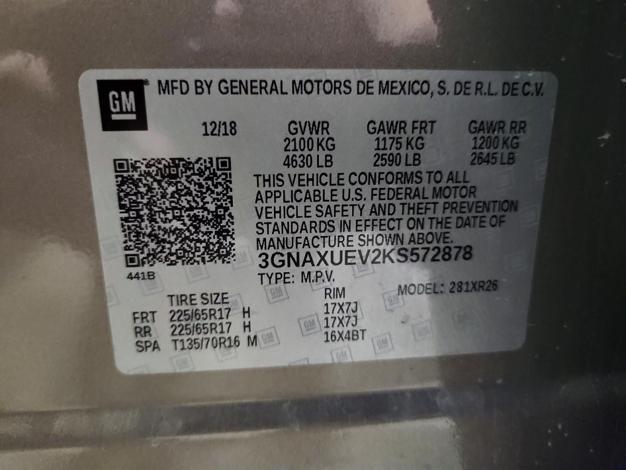 2019 Chevrolet Equinox Lt - zdjęcie 13