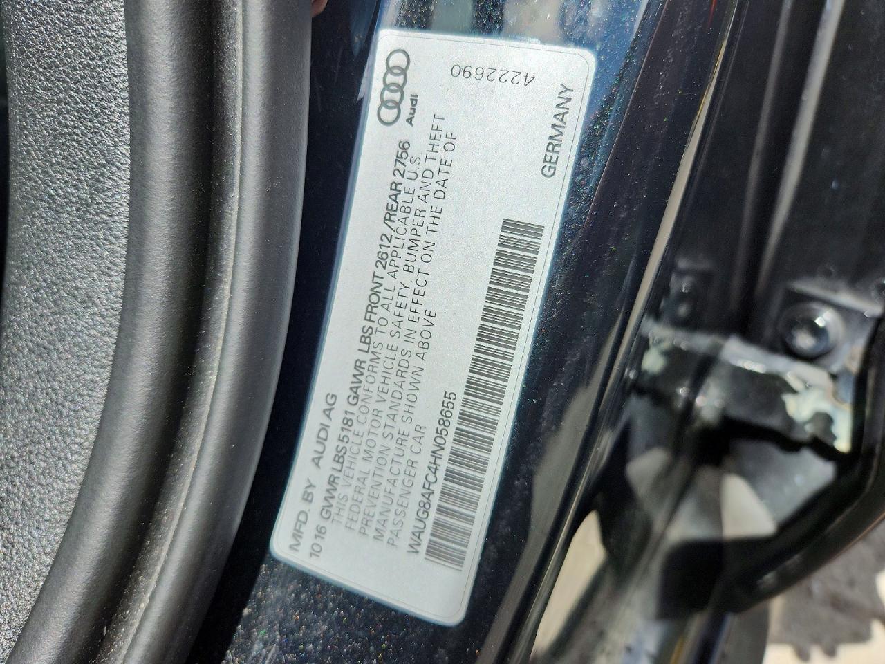 2017 Audi A6 Premium Plus - zdjęcie 12