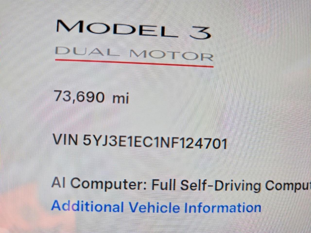 2022 Tesla Model 3 - zdjęcie 9