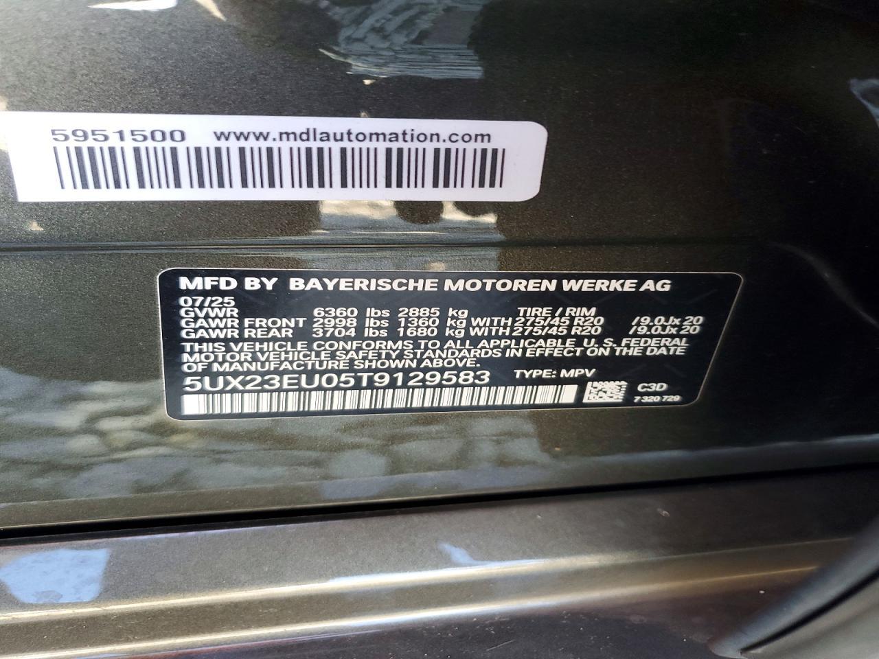 2026 BMW X5 xDrive40I - zdjęcie 12
