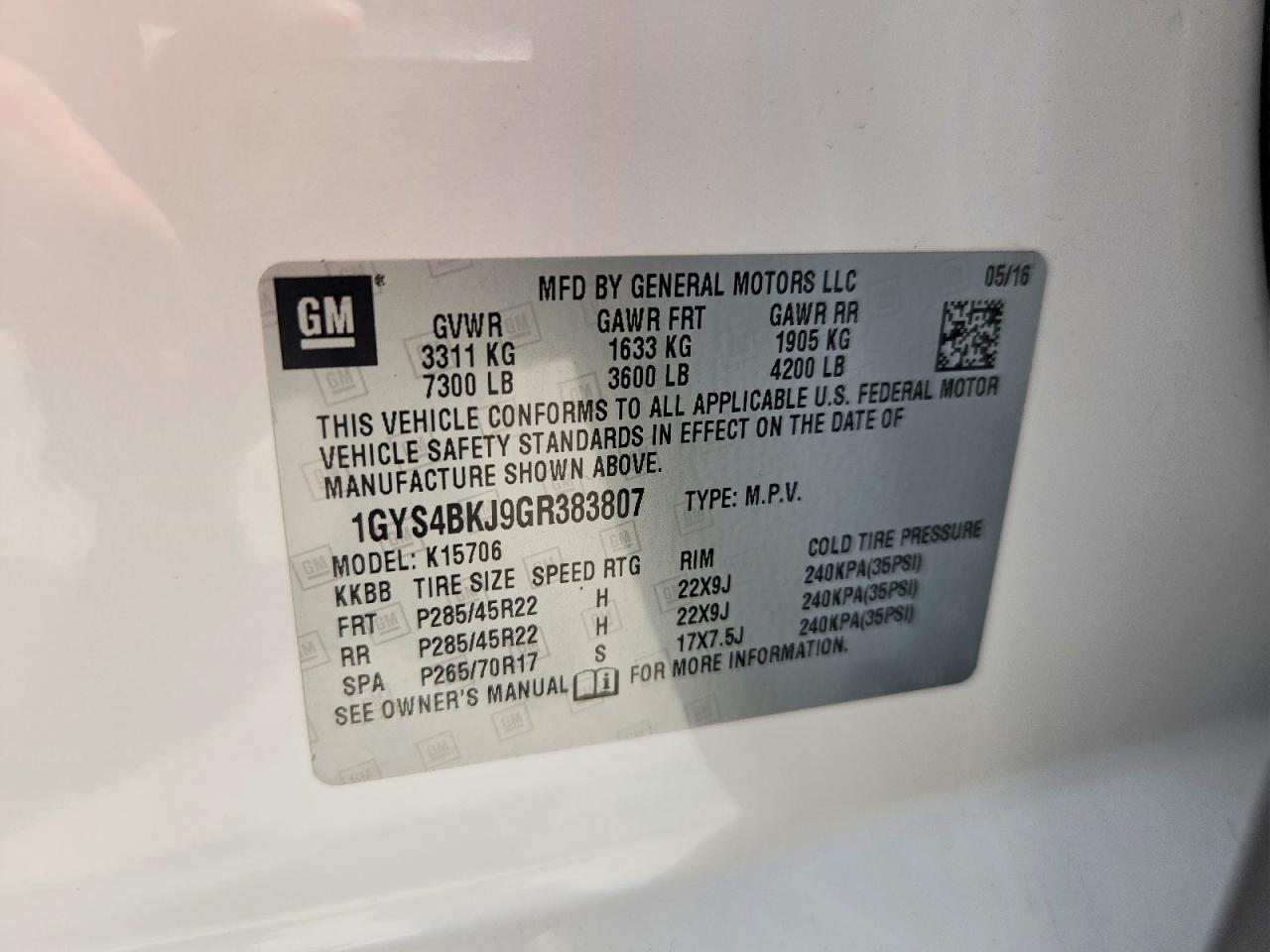 2016 Cadillac Escalade Luxury - zdjęcie 13