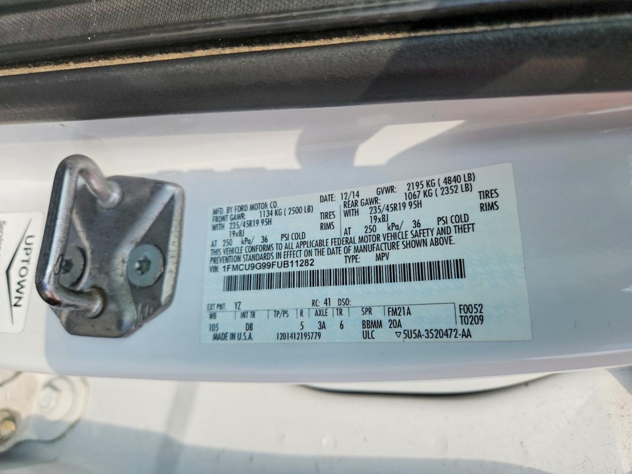2015 Ford Escape Se - zdjęcie 13