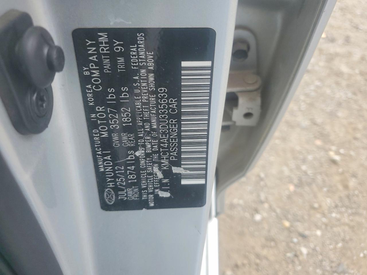 2013 Hyundai Accent Gls - zdjęcie 12