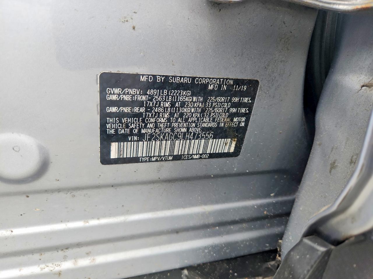2020 Subaru Forester Premium - zdjęcie 13