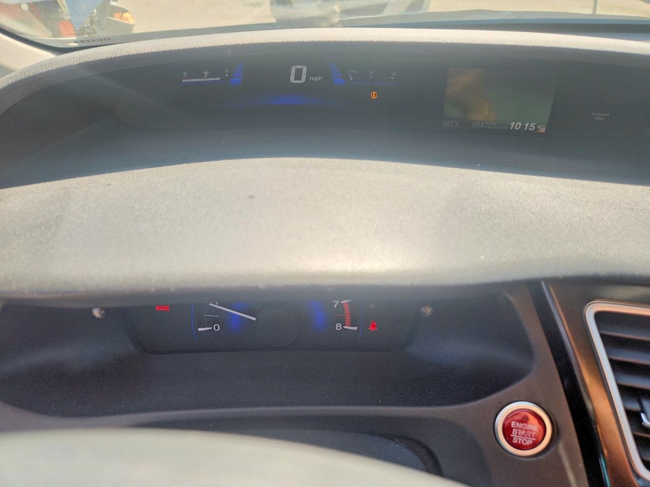 2014 Honda Civic Ex - zdjęcie 9